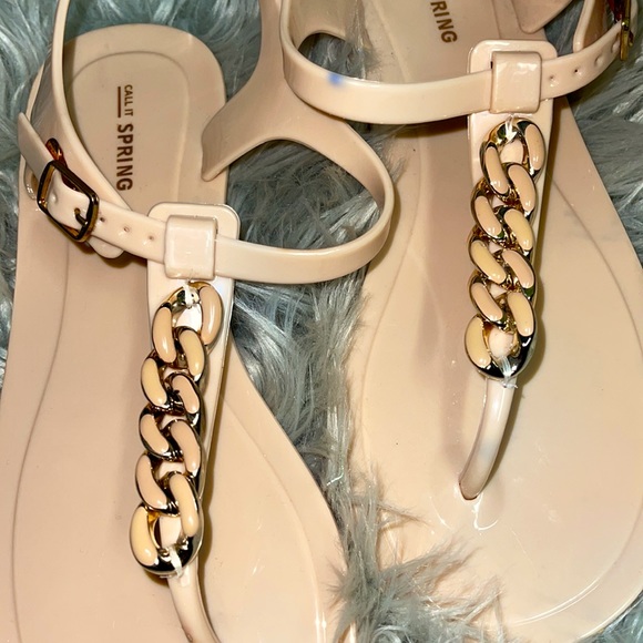 ✨2/20✨CALL IT SPRING Hard Plastic Sandals - Picture 4 of 5